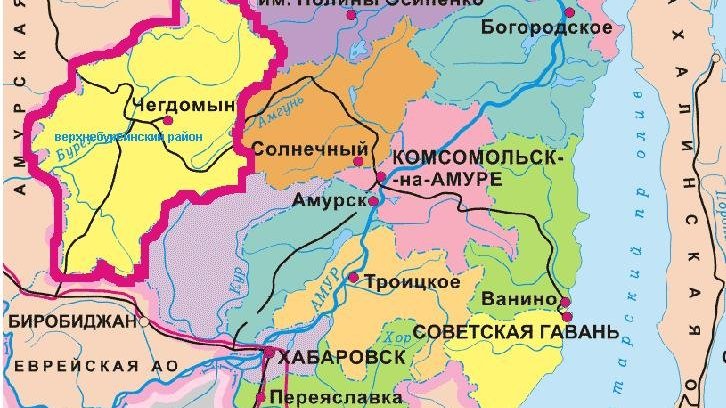 Где находится город комсомольск на амуре